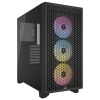 CORSAIR CORSAIR CASE 3000D RGB AIRFLOW, MID TOWER, NERO - CASE | TecnoCARE.net Sabaudia, Latina, Terracina, San Felice Circeo e Pontinia