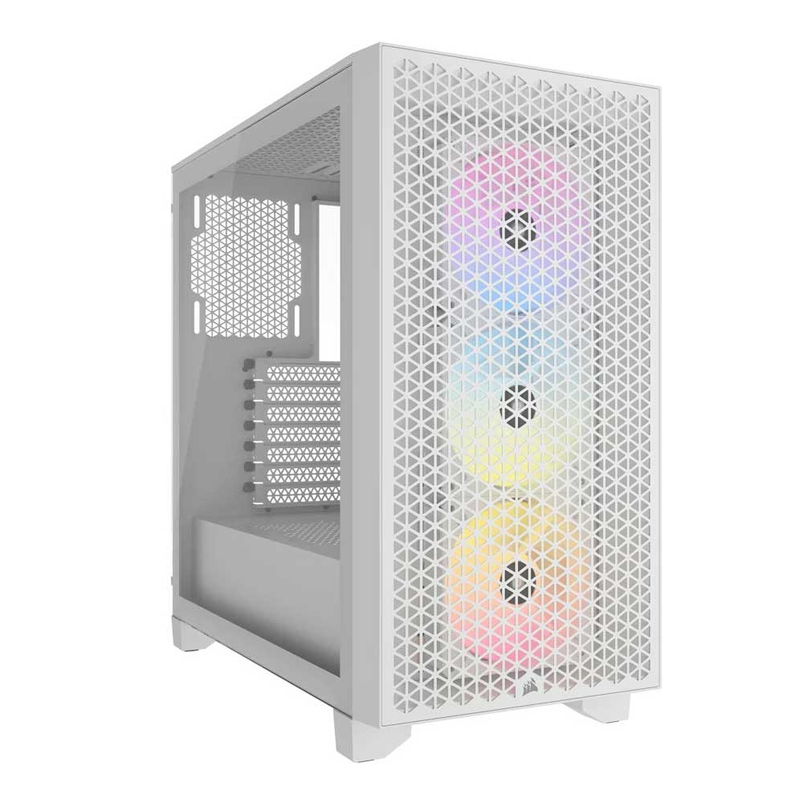 CORSAIR Corsair 3000D RGB Airflow, Mid-Tower - Bianco - CASE | TecnoCARE.net Sabaudia, Latina, Terracina, San Felice Circeo e Pontinia