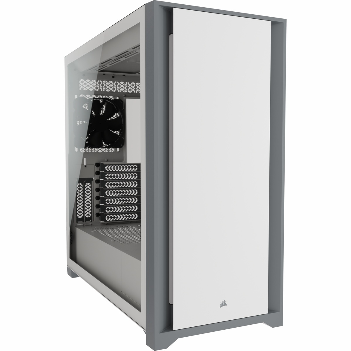 CORSAIR Corsair 5000D Tempered Glass - Bianco con Finestra - CASE | TecnoCARE.net Sabaudia, Latina, Terracina, San Felice Circeo e Pontinia
