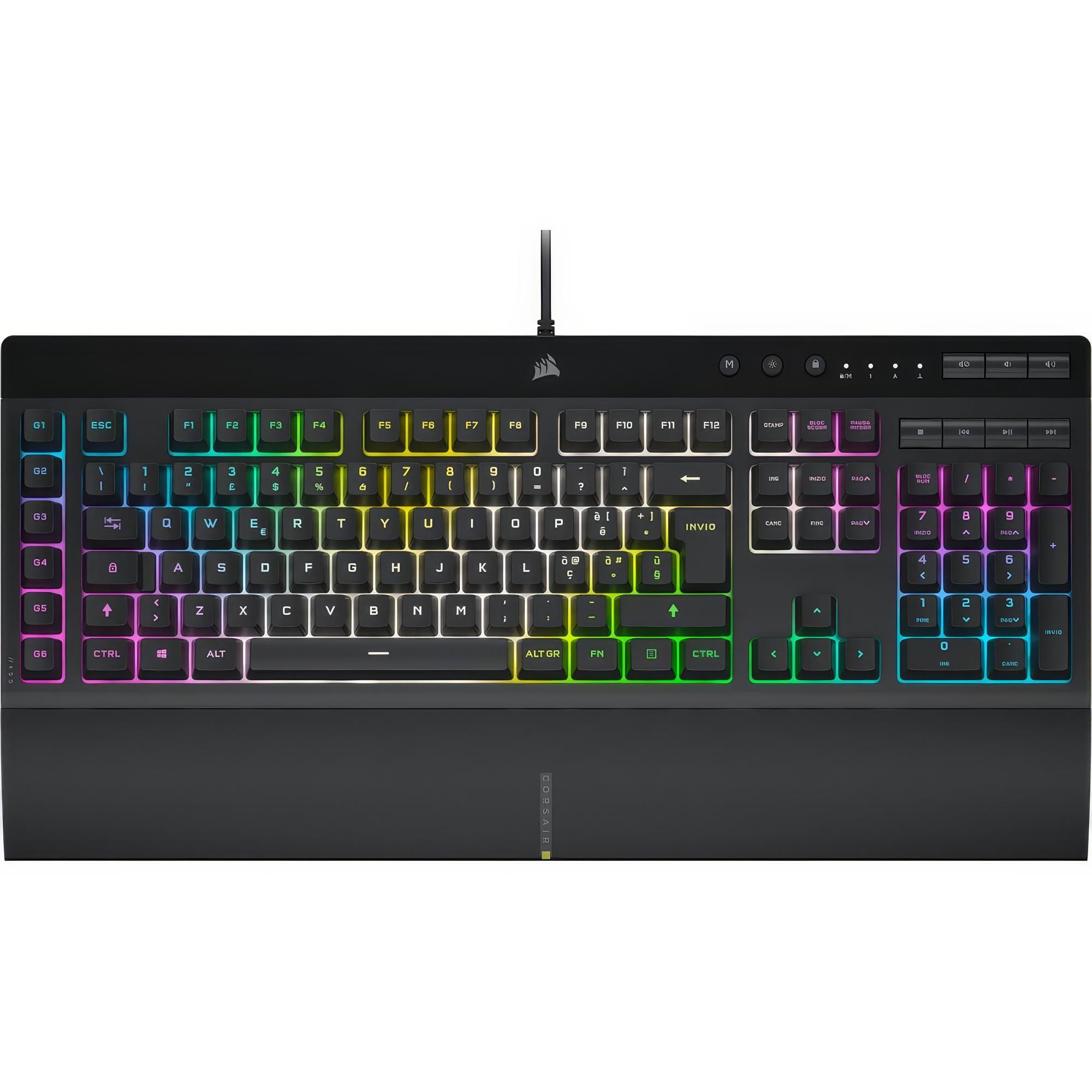 CORSAIR Corsair Tastiera Gaming K55 RGB Pro XT - Layout ITA - TASTIERE | TecnoCARE.net Sabaudia, Latina, Terracina, San Felice Circeo e Pontinia