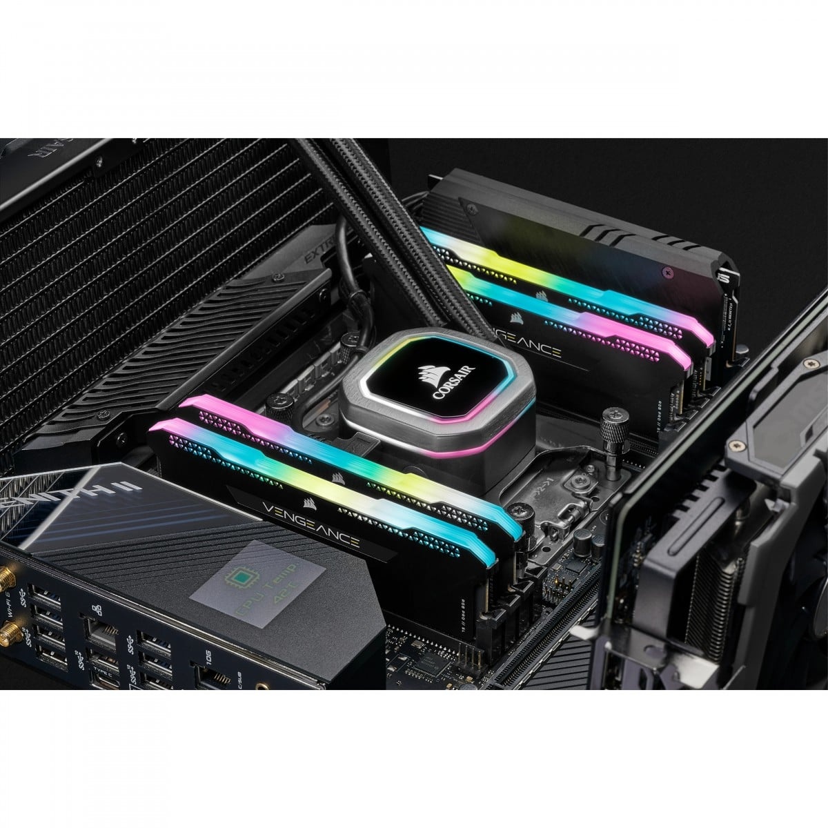 CORSAIR Modulo di memoria Corsair Vengeance RGB Pro 32 GB 2 x 16 GB DDR4 - COMPONENTI | TecnoCARE.net Sabaudia, Latina, Terracina, San Felice Circeo e Pontinia