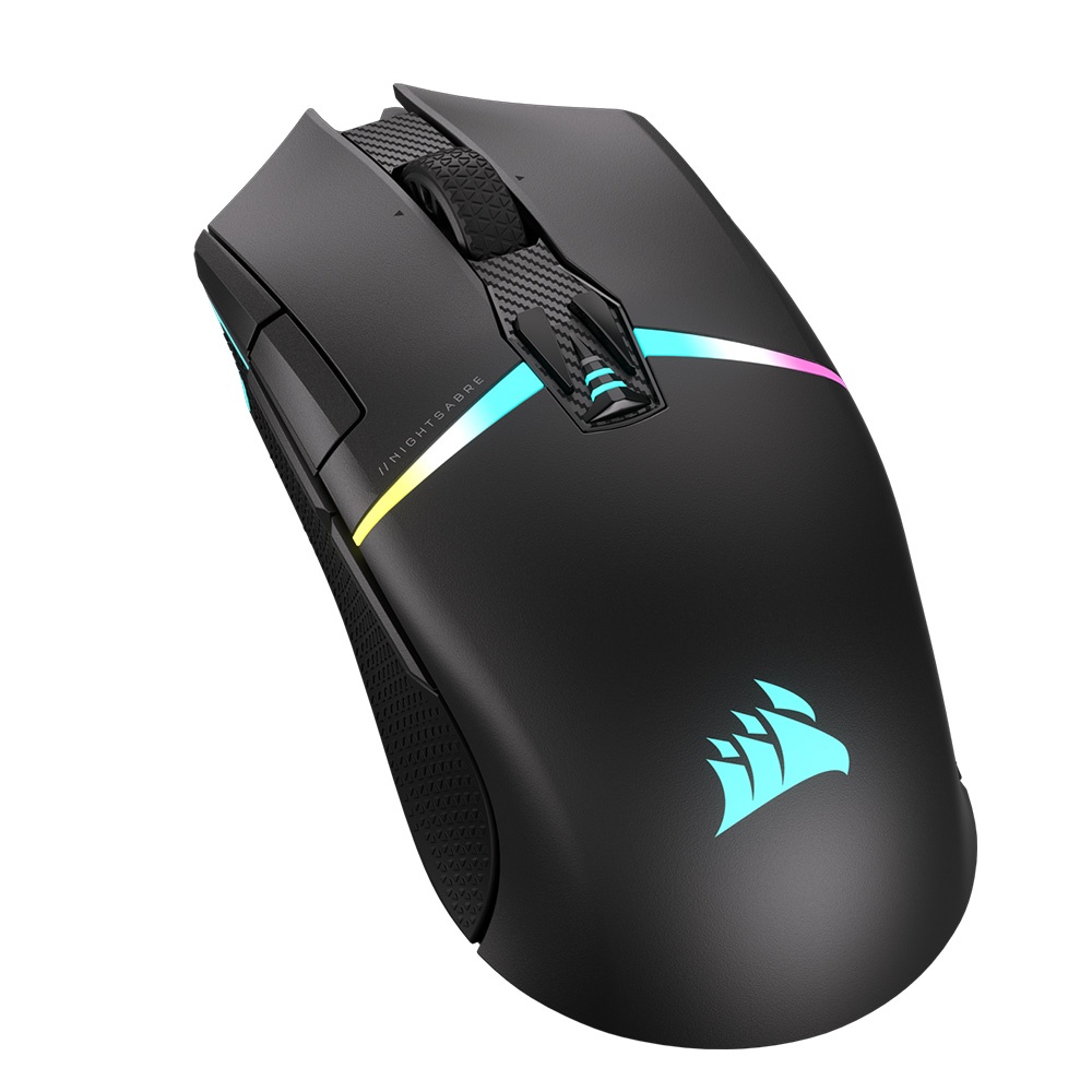 CORSAIR Corsair Gaming Mouse Nightsabre Wireless RGB, 26.000 DPI Gaming Mouse - ACCESSORI GAMING | TecnoCARE.net Sabaudia, Latina, Terracina, San Felice Circeo e Pontinia