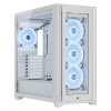 CORSAIR Corsair iCUE 5000X RGB QL Edition- Bianco con Finestra - CASE | TecnoCARE.net Sabaudia, Latina, Terracina, San Felice Circeo e Pontinia
