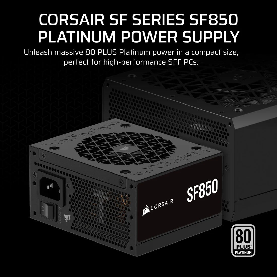 CORSAIR Corsair SF Series CP-9020256-EU alimentatore 850 W 24-pin ATX SFX Nero - BATTERIE E ALIMENTATORI | TecnoCARE.net Sabaudia, Latina, Terracina, San Felice Circeo e Pontinia