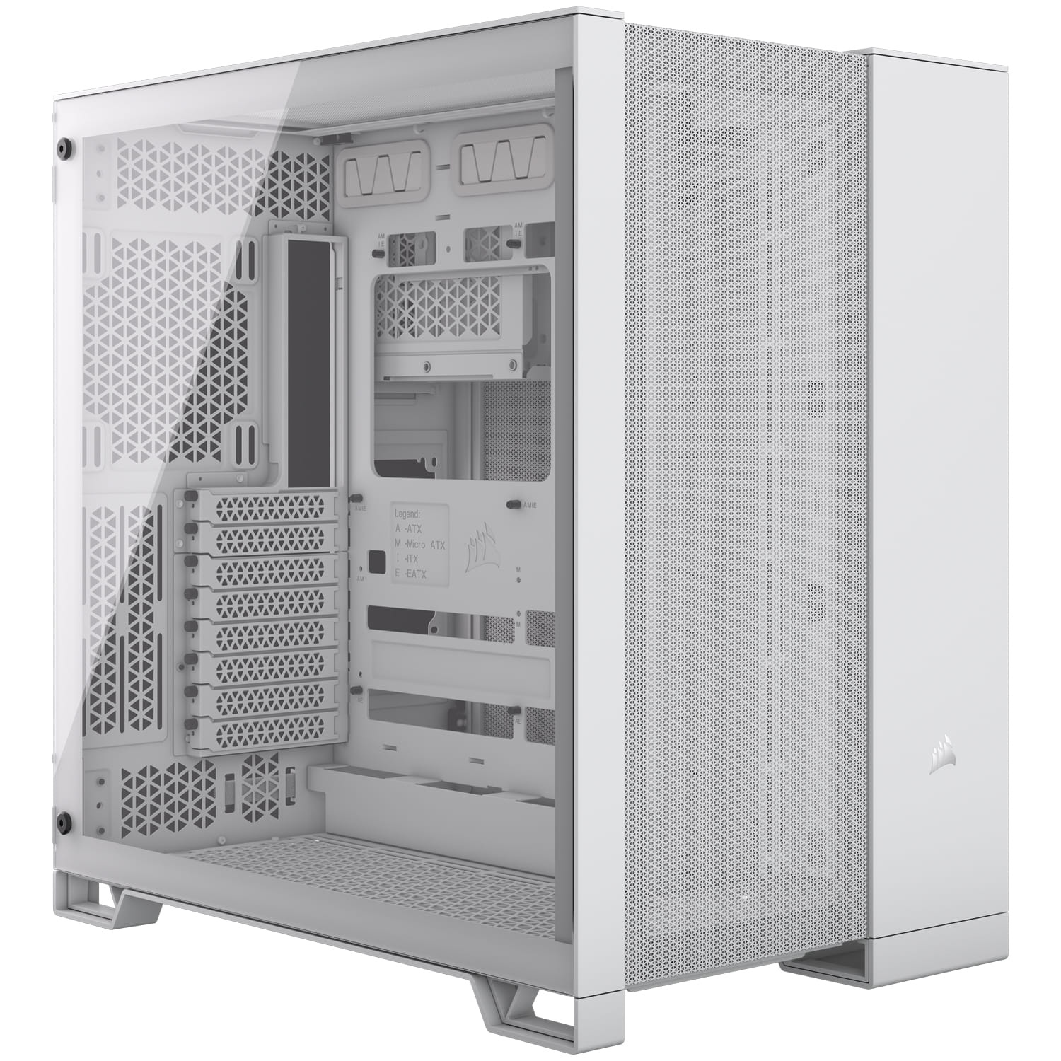 CORSAIR Corsair 6500D Airflow, Vetro Temperato - Bianco - CASE | TecnoCARE.net Sabaudia, Latina, Terracina, San Felice Circeo e Pontinia