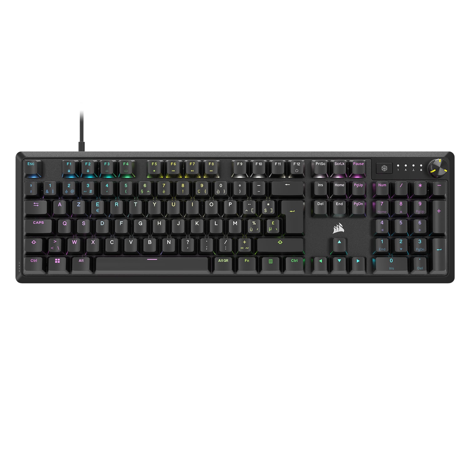 CORSAIR CORSAIR TASTIERA GAMING K70 RGB CORE, CORSAIR LINEAR, ROSSA, ITA - TASTIERE | TecnoCARE.net Sabaudia, Latina, Terracina, San Felice Circeo e Pontinia