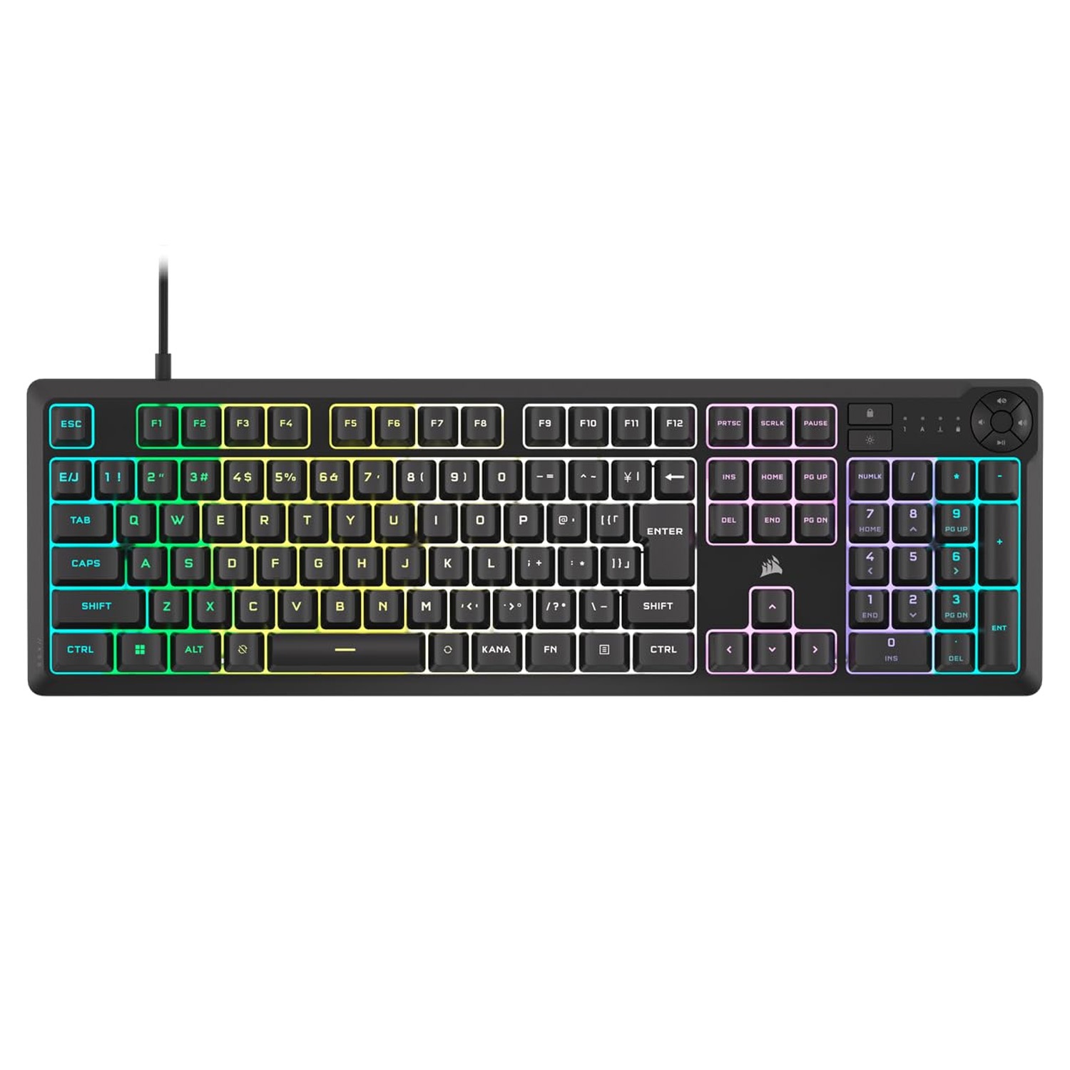 CORSAIR Corsair Gaming K55 CORE RGB Mechanical Keyboard, Membrana - Layout ITA - TASTIERE | TecnoCARE.net Sabaudia, Latina, Terracina, San Felice Circeo e Pontinia