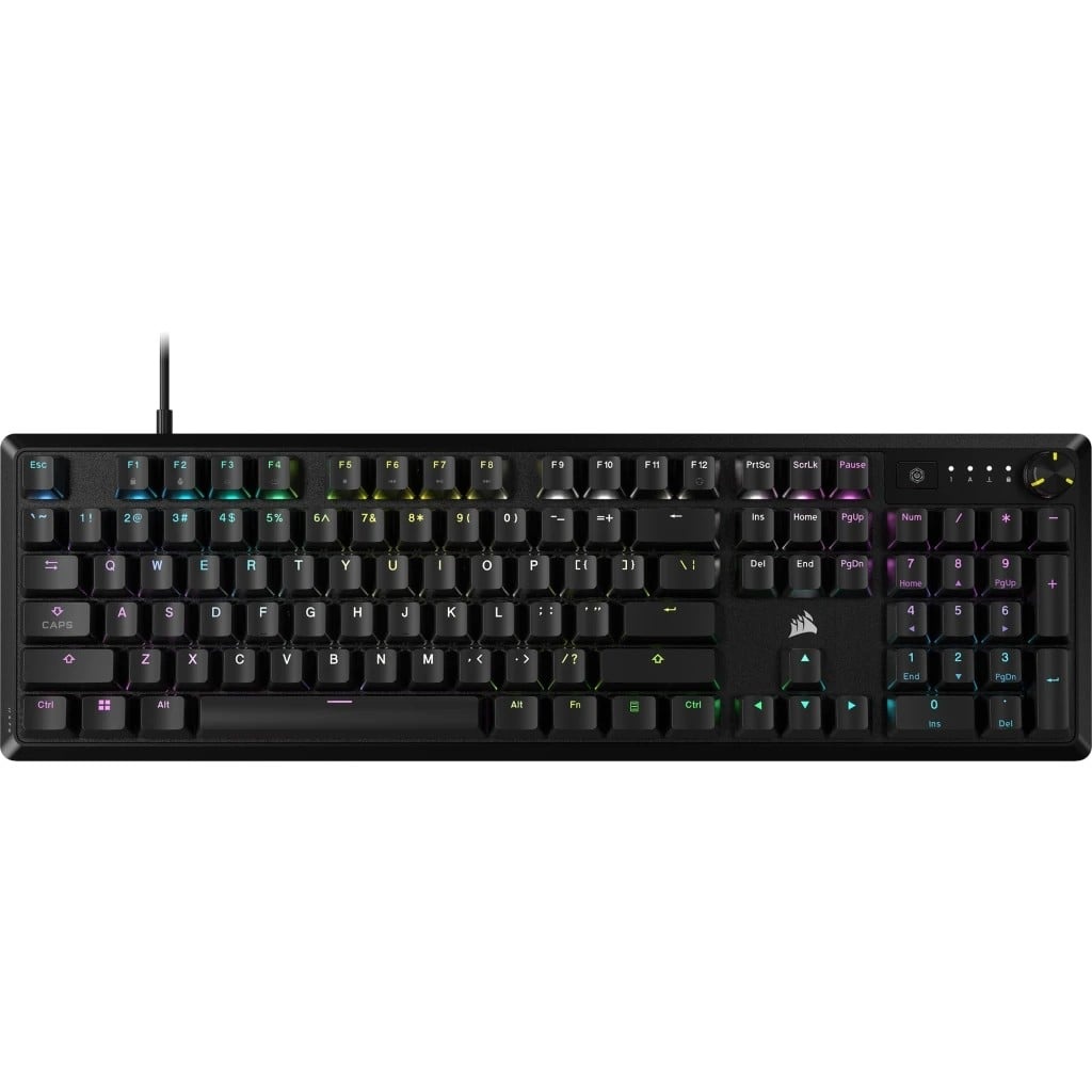 CORSAIR Corsair K70 tastiera Gaming USB Nera - TASTIERE E CONTROLLER | TecnoCARE.net Sabaudia, Latina, Terracina, San Felice Circeo e Pontinia