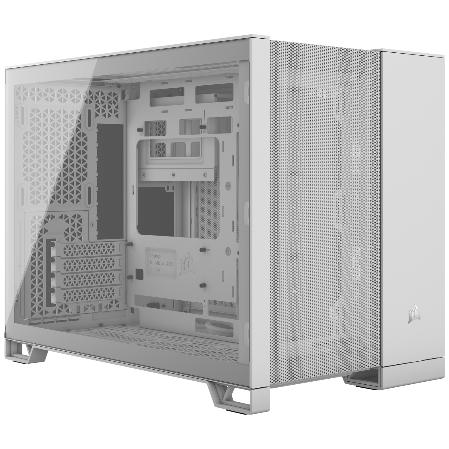 CORSAIR Corsair 2500D Airflow, Vetro Temperato - Bianco - CASE | TecnoCARE.net Sabaudia, Latina, Terracina, San Felice Circeo e Pontinia