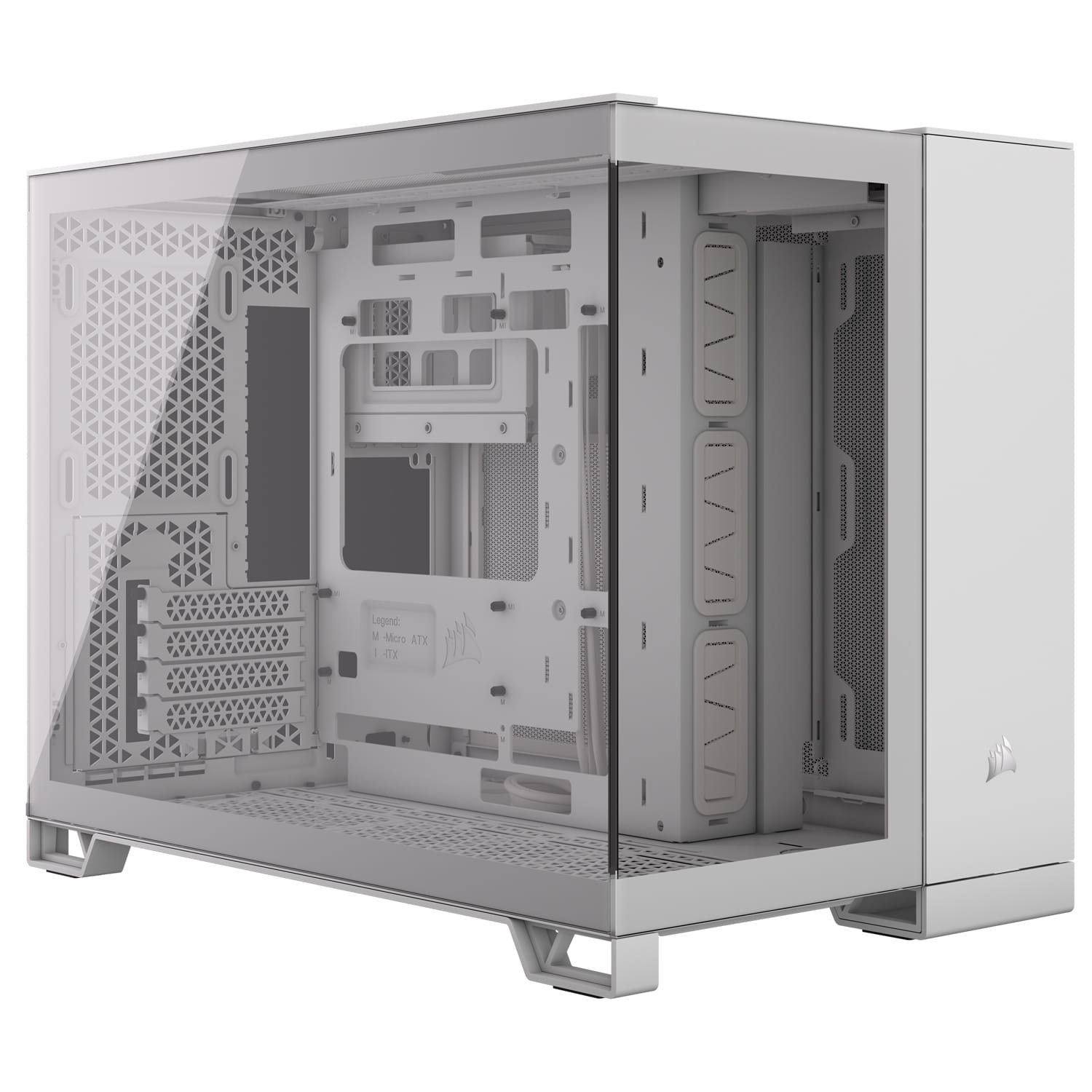 CORSAIR Corsair 2500X, Vetro Temperato - Bianco - CASE | TecnoCARE.net Sabaudia, Latina, Terracina, San Felice Circeo e Pontinia