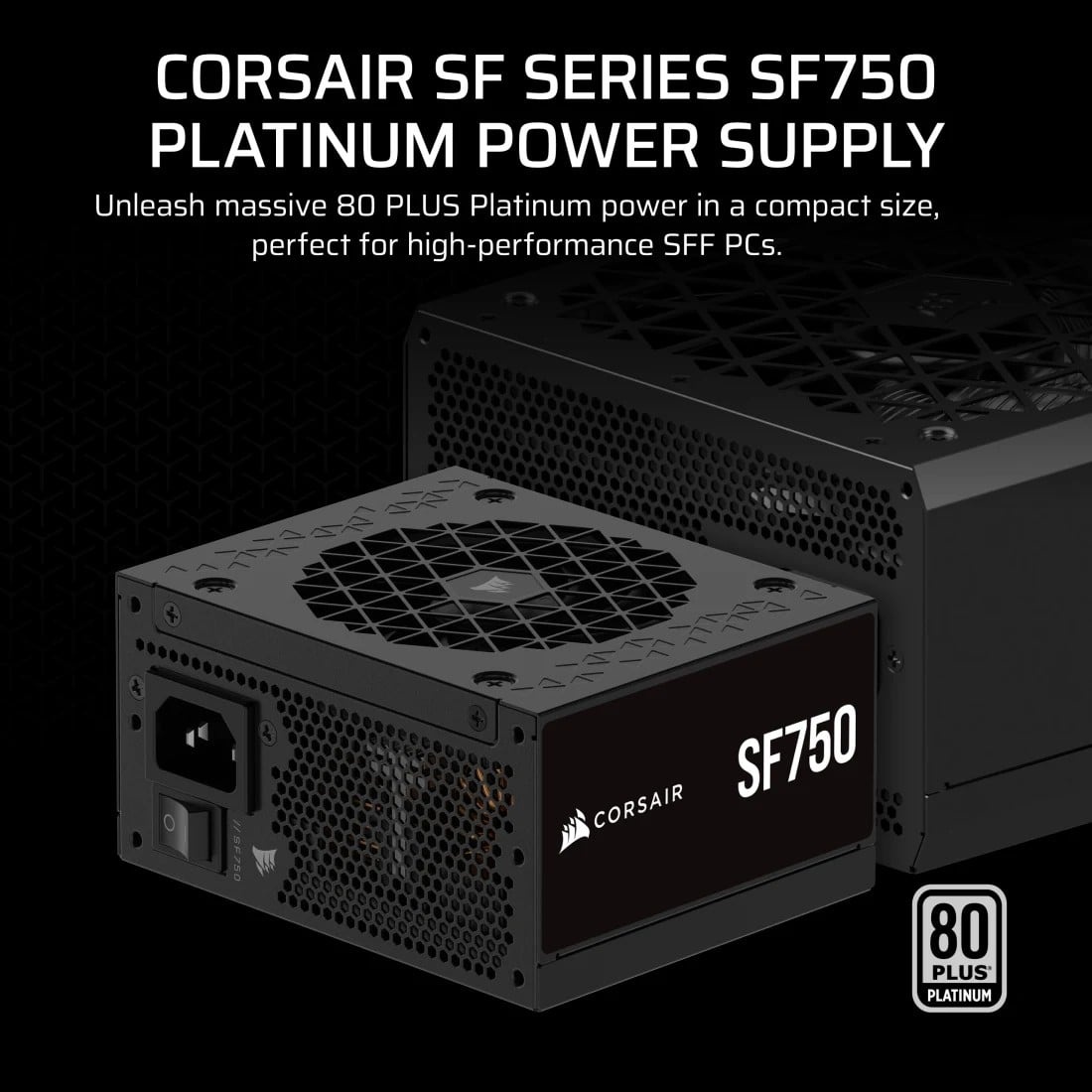CORSAIR Corsair SF Series CP-9020284-EU alimentatore 750 W 24-pin ATX SFX Nero - BATTERIE E ALIMENTATORI | TecnoCARE.net Sabaudia, Latina, Terracina, San Felice Circeo e Pontinia