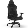 CORSAIR Corsair TC100 RELAXED Gaming Chair - Fabric Black/Grey (Cuscino Nero) - ACCESSORI GAMING | TecnoCARE.net Sabaudia, Latina, Terracina, San Felice Circeo e Pontinia