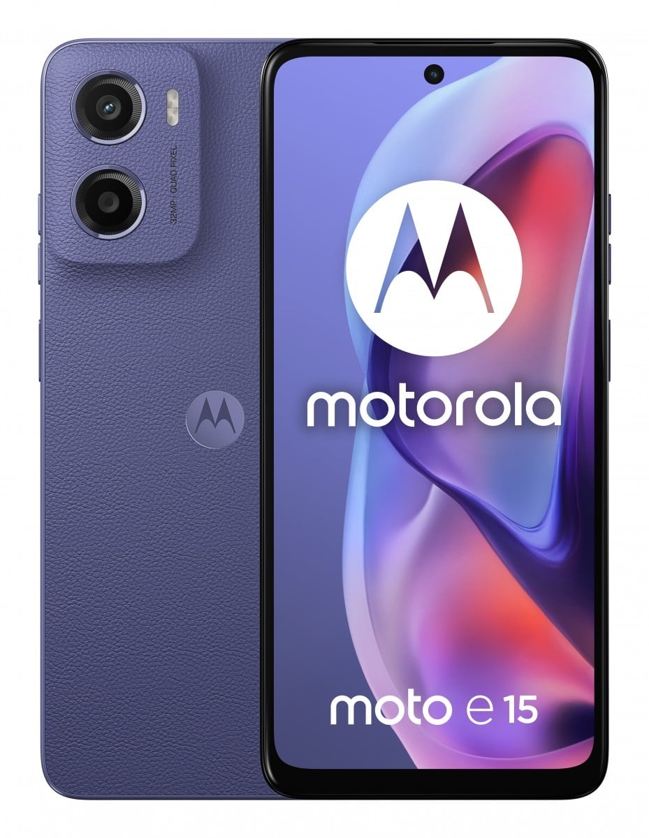MOTOROLA Motorola Moto E15 2/64GB Dual SIM Lavanda Fresca - DISPOSITIVI DI COMUNICAZIONE MOBILE | TecnoCARE.net Sabaudia, Latina, Terracina, San Felice Circeo e Pontinia