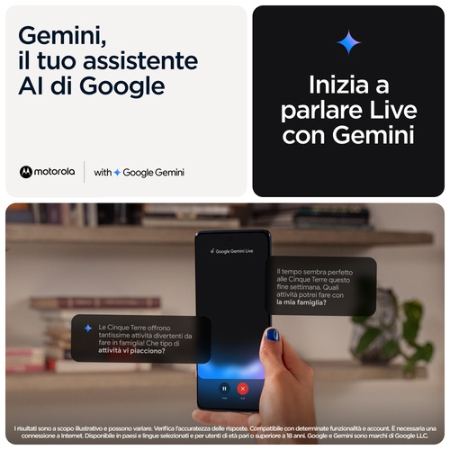 MOTOROLA MOTOROLA SMARTPHONE EDGE 60 5G DS 8+256 W3 PANTONE GIBRALTAR SEA (BLUE/MARINE) - SMARTPHONE | TecnoCARE.net Sabaudia, Latina, Terracina, San Felice Circeo e Pontinia