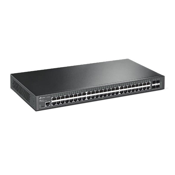 TP-LINK TP-Link JetStream TL-SG3452X switch di rete Gestito L2+ Gigabit Ethernet (10/100/1000) 1U Nero - RETI | TecnoCARE.net Sabaudia, Latina, Terracina, San Felice Circeo e Pontinia