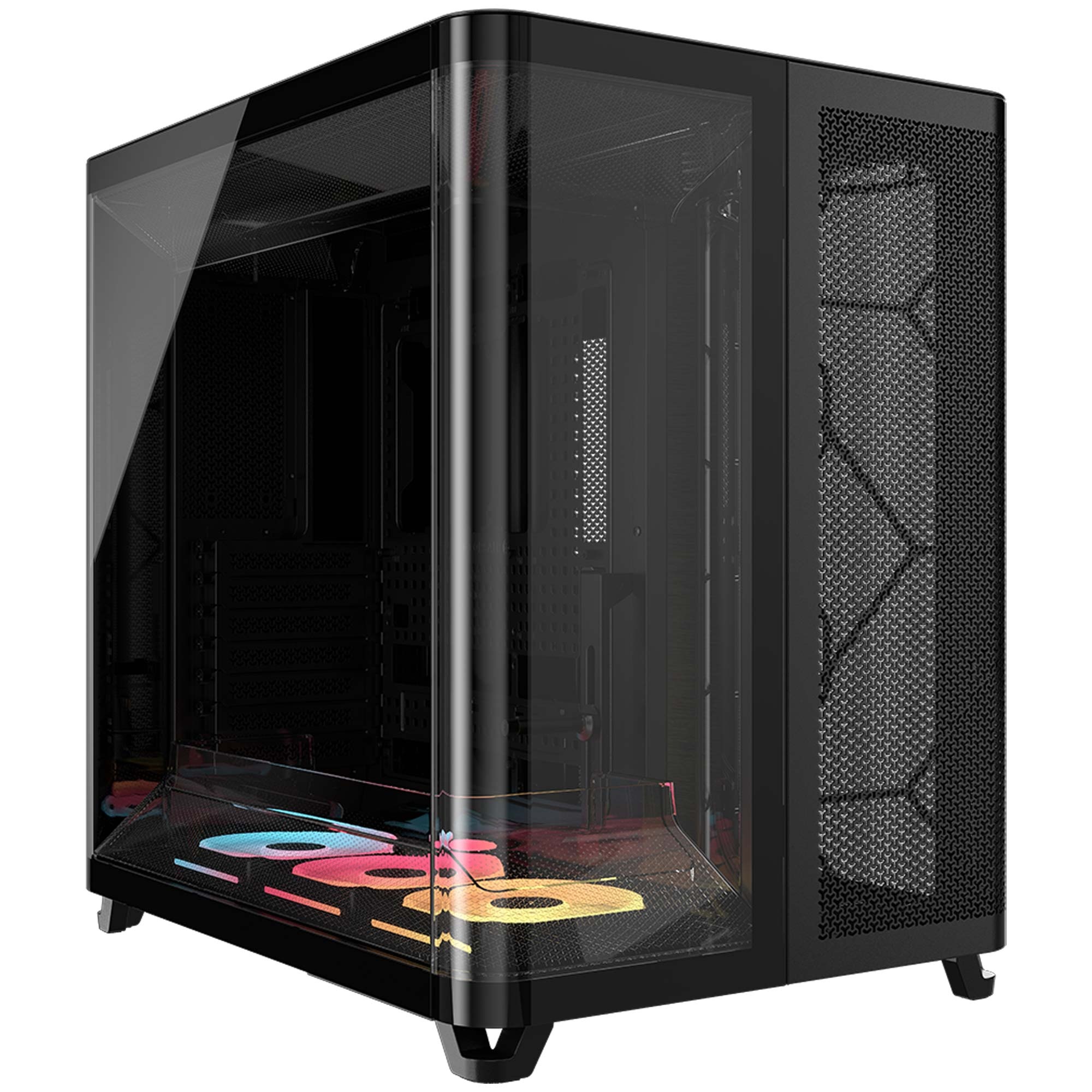 CORSAIR Corsair AIR 5400 LX-R ARGB Tempered Glass, Tripla Camera, Mid-Tower - Nero - CASE | TecnoCARE.net Sabaudia, Latina, Terracina, San Felice Circeo e Pontinia
