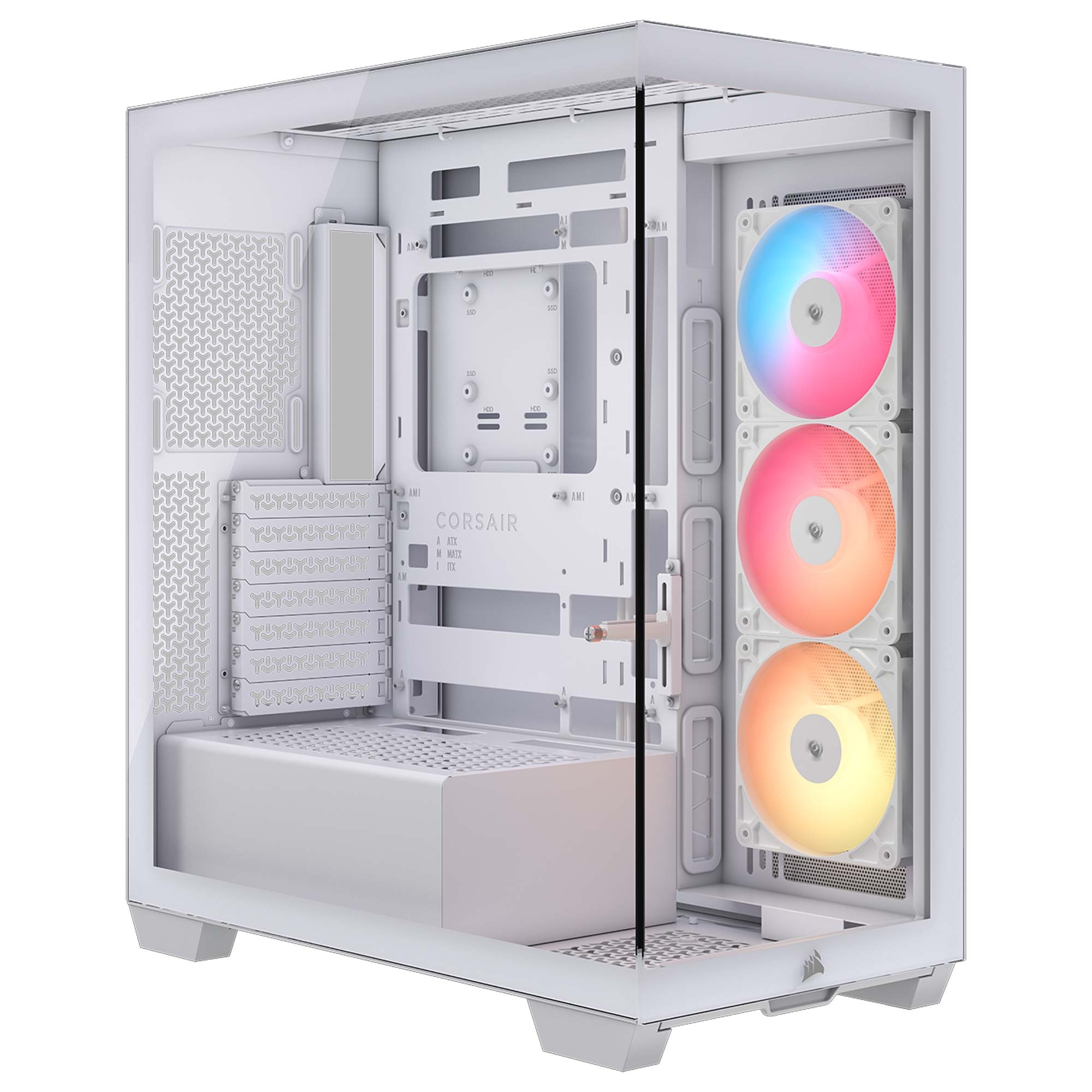 CORSAIR Corsair 3500X RS-R ARGB, Vetro Temperato - Bianco - CASE | TecnoCARE.net Sabaudia, Latina, Terracina, San Felice Circeo e Pontinia
