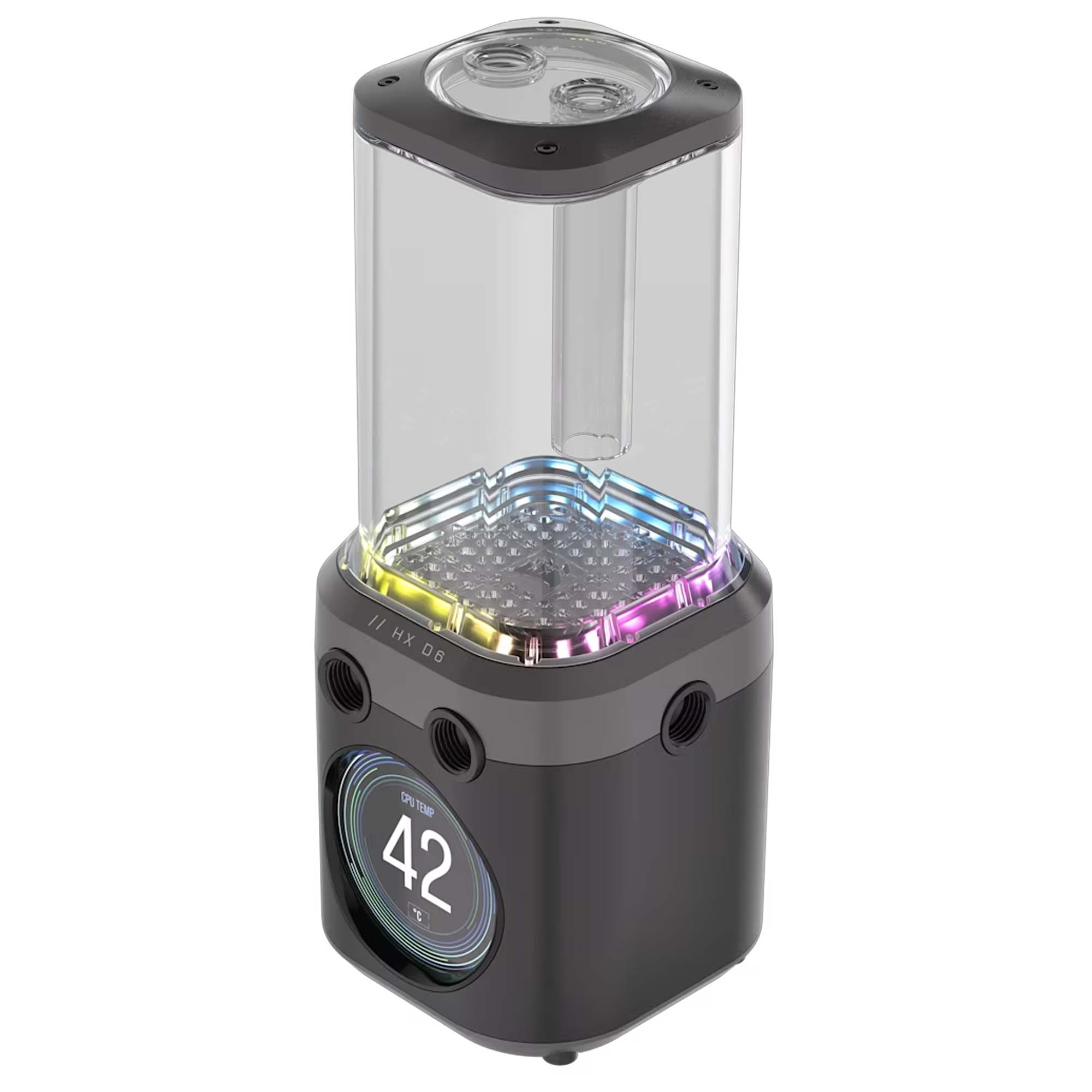 CORSAIR Corsair iCue Link XD6 RGB LCD Elite Pompa/Tanica Combo - Nero - ACCESSORI GAMING | TecnoCARE.net Sabaudia, Latina, Terracina, San Felice Circeo e Pontinia