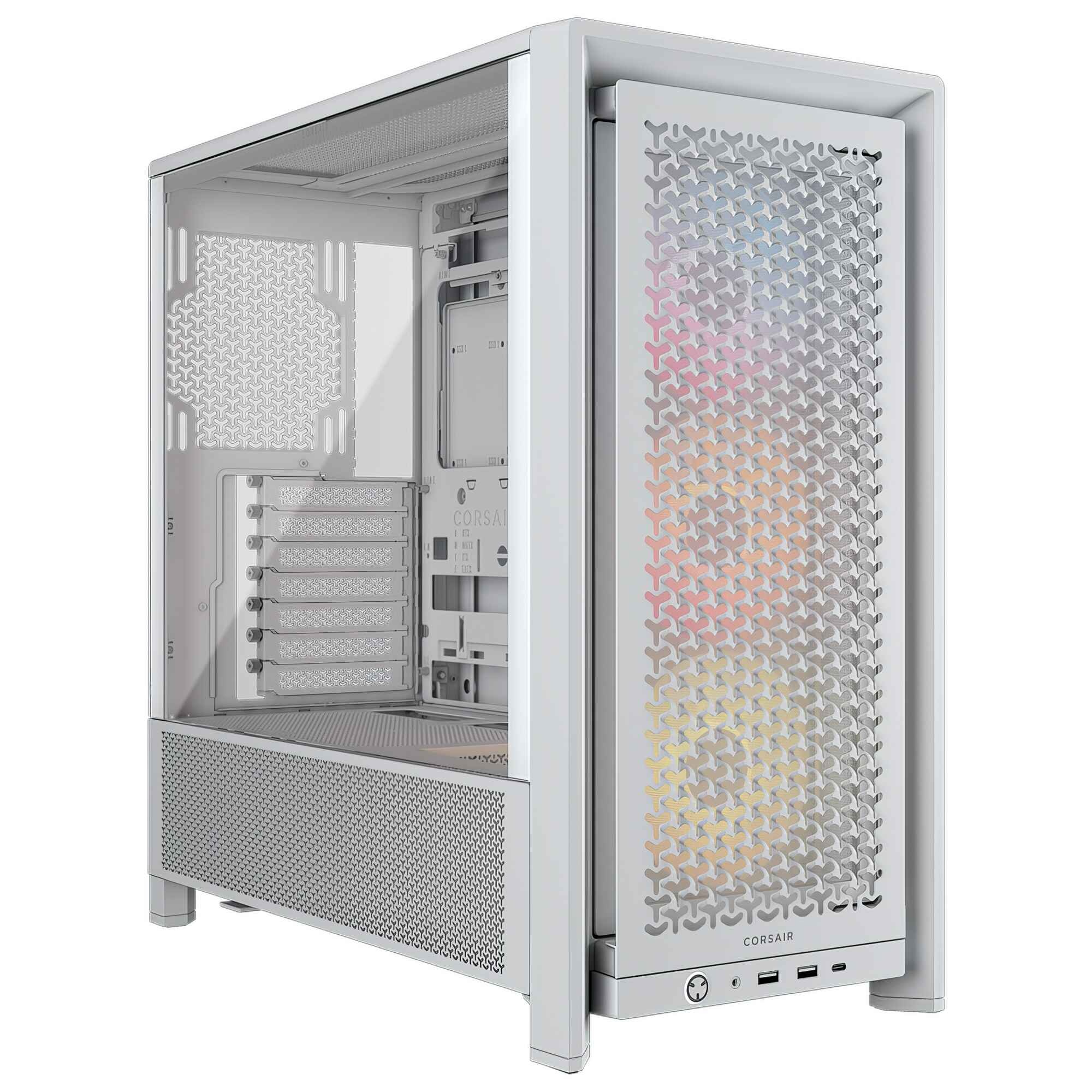 CORSAIR Corsair FRAME 4000D RS ARGB Tempered Glass, Mid-Tower - Bianco - CASE | TecnoCARE.net Sabaudia, Latina, Terracina, San Felice Circeo e Pontinia