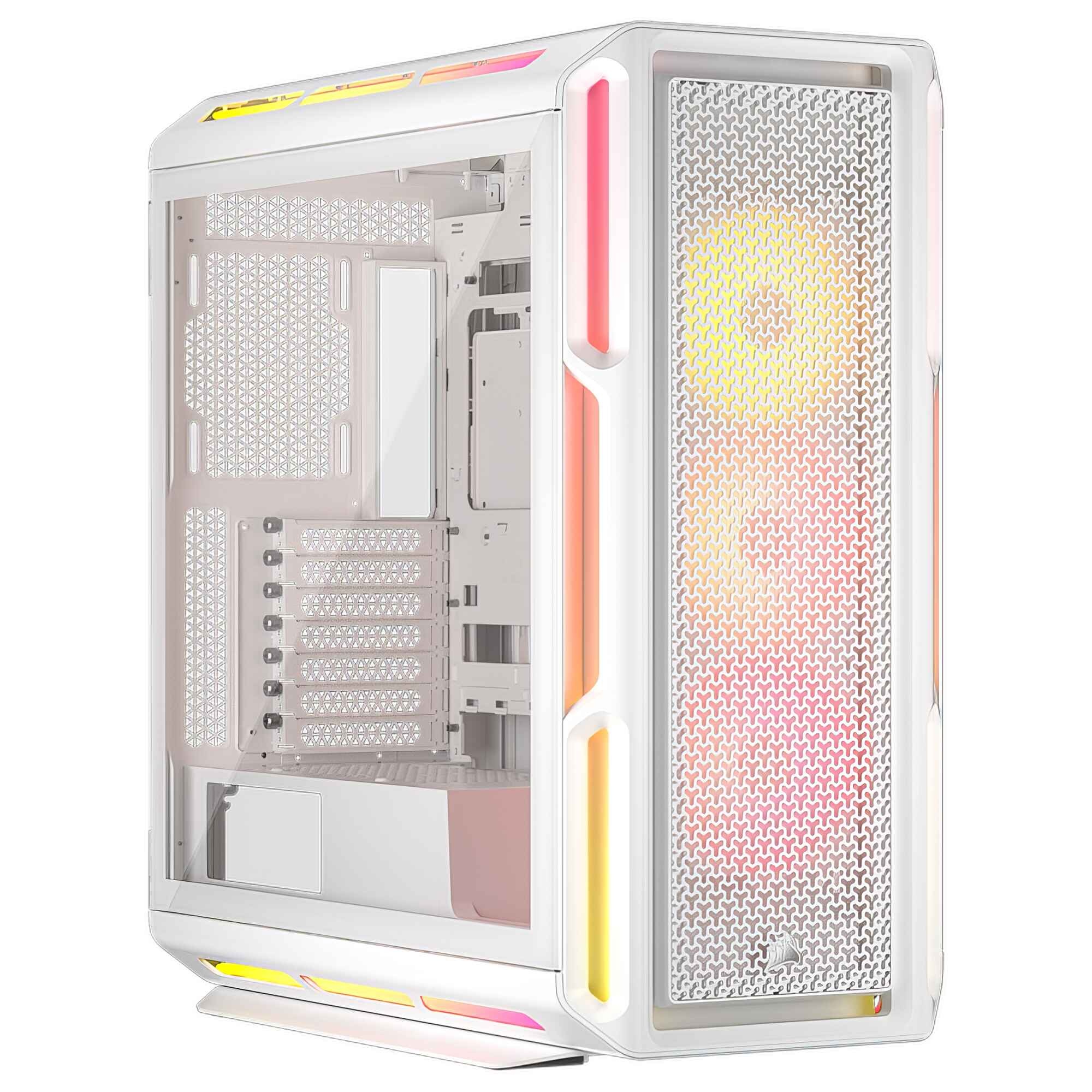 CORSAIR Corsair 5000T LX RGB Tempered Glass, Mid-Tower - Bianco con Finestra - CASE | TecnoCARE.net Sabaudia, Latina, Terracina, San Felice Circeo e Pontinia