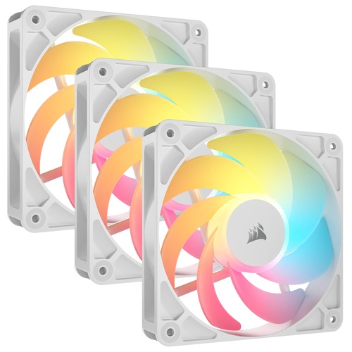 CORSAIR CORSAIR VENTOLA TRIPLA RS120-R ARGB, 120MM, BIANCO - CASE VENTOLE | TecnoCARE.net Sabaudia, Latina, Terracina, San Felice Circeo e Pontinia
