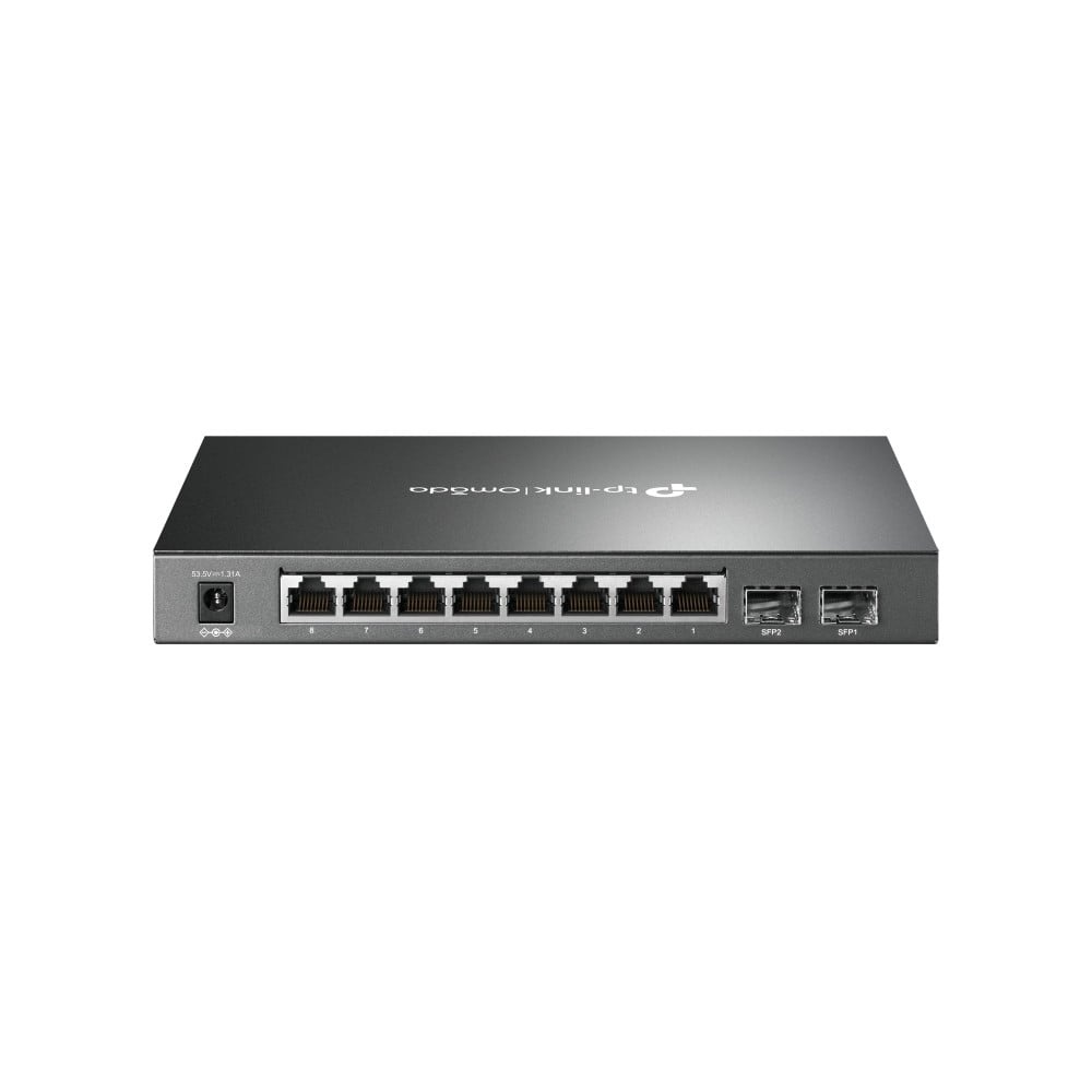 TP-LINK TP-Link SG2210P (TL-SG2210P) JetStream™ 8-Port Gigabit Smart PoE+ Switch with 2 SFP Slots - RETI | TecnoCARE.net Sabaudia, Latina, Terracina, San Felice Circeo e Pontinia