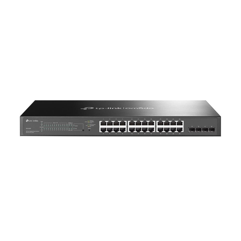 TP-LINK TP-Link SG2428P (TL-SG2428P) JetStream™ 28-Port Gigabit Smart Switch with 24-Port PoE+ - RETI | TecnoCARE.net Sabaudia, Latina, Terracina, San Felice Circeo e Pontinia