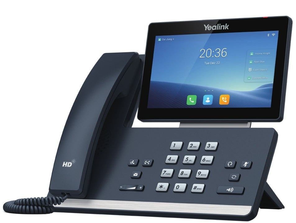 YEALINK Yealink T5 Series VoIP Phone SIP-T58W - APPARECCHIATURA TELEFONICA | TecnoCARE.net Sabaudia, Latina, Terracina, San Felice Circeo e Pontinia