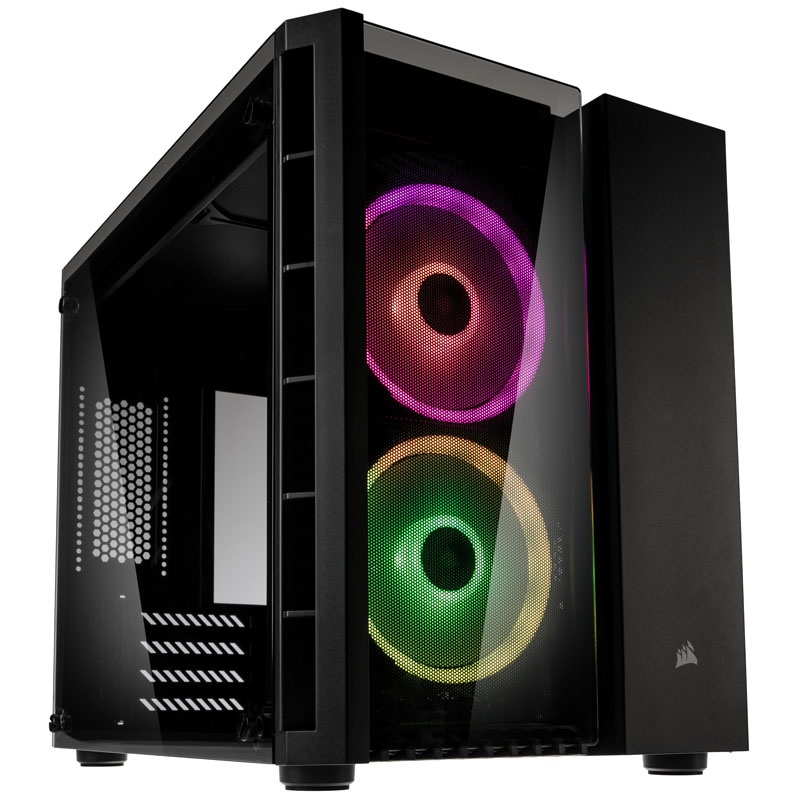 CORSAIR Corsair Crystal 280X RGB, Vetro Temperato - Nero - CASE | TecnoCARE.net Sabaudia, Latina, Terracina, San Felice Circeo e Pontinia