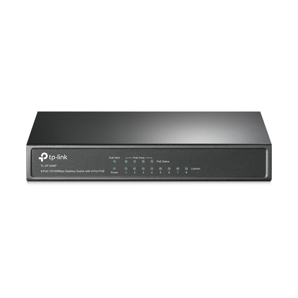 TP-LINK TP-Link TL-SF1008P switch di rete Non gestito Fast Ethernet (10/100) Supporto Power over Ethernet (PoE) Oliva - RETI | TecnoCARE.net Sabaudia, Latina, Terracina, San Felice Circeo e Pontinia