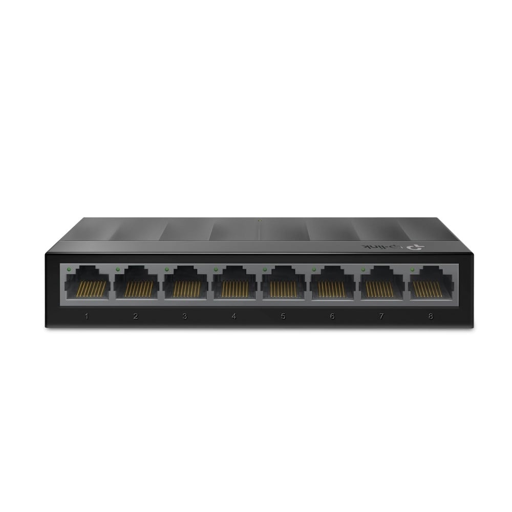 TP-LINK TP-Link LS1008G switch di rete Non gestito Gigabit Ethernet (10/100/1000) Nero - RETI | TecnoCARE.net Sabaudia, Latina, Terracina, San Felice Circeo e Pontinia
