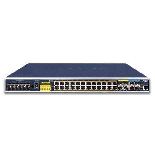 PLANET PLANET IGS-6325-24P4X switch di rete Gestito L3 Gigabit Ethernet (10/100/1000) Supporto Power over Ethernet (PoE) 1U Nero, Blu - RETI | TecnoCARE.net Sabaudia, Latina, Terracina, San Felice Circeo e Pontinia