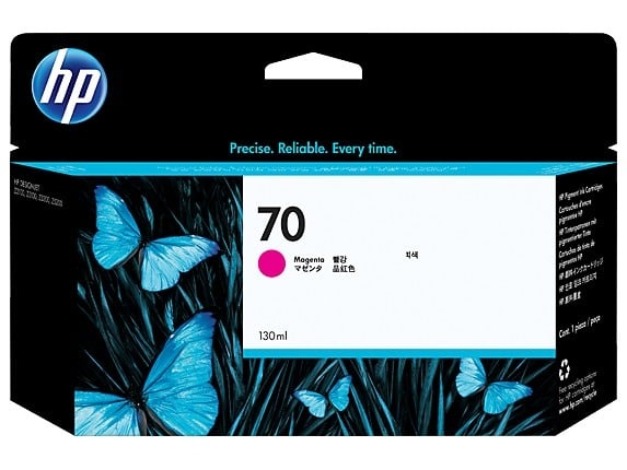 HP HP Cartuccia inchiostro magenta DesignJet 70, 130 ml - STAMPANTI E SCANNER | TecnoCARE.net Sabaudia, Latina, Terracina, San Felice Circeo e Pontinia