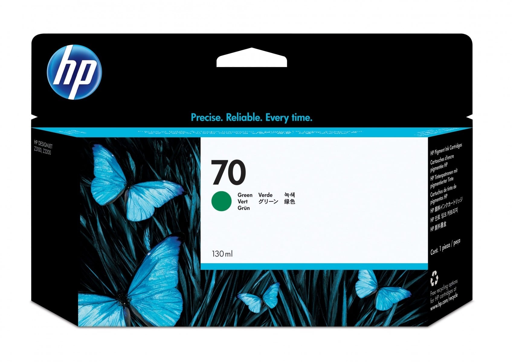 HP HP Cartuccia inchiostro verde 70, 130 ml - STAMPANTI E SCANNER | TecnoCARE.net Sabaudia, Latina, Terracina, San Felice Circeo e Pontinia