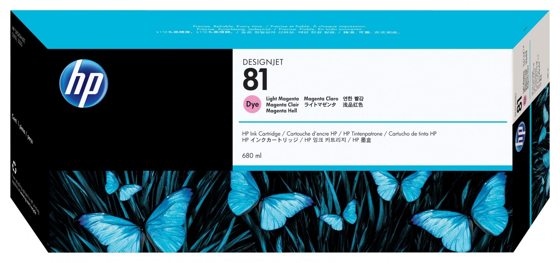 HP HP Cartuccia inchiostro dye magenta chiaro 81, 680 ml - STAMPANTI E SCANNER | TecnoCARE.net Sabaudia, Latina, Terracina, San Felice Circeo e Pontinia