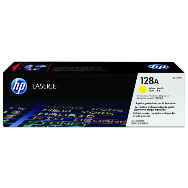 HP HP Cartuccia Toner originale giallo LaserJet 128A - STAMPANTI E SCANNER | TecnoCARE.net Sabaudia, Latina, Terracina, San Felice Circeo e Pontinia