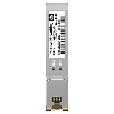 HPE HPE JD089B Networking X120 1G SFP RJ45 T Transceiver - RETI | TecnoCARE.net Sabaudia, Latina, Terracina, San Felice Circeo e Pontinia