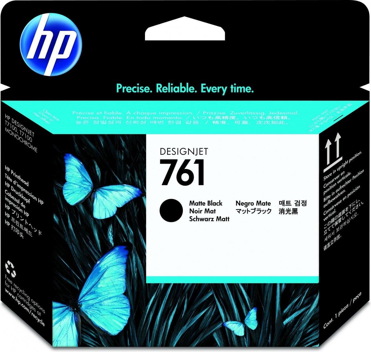 HP HP Testina di stampa nero opaco/nero opaco DesignJet 761 - STAMPANTI E SCANNER | TecnoCARE.net Sabaudia, Latina, Terracina, San Felice Circeo e Pontinia