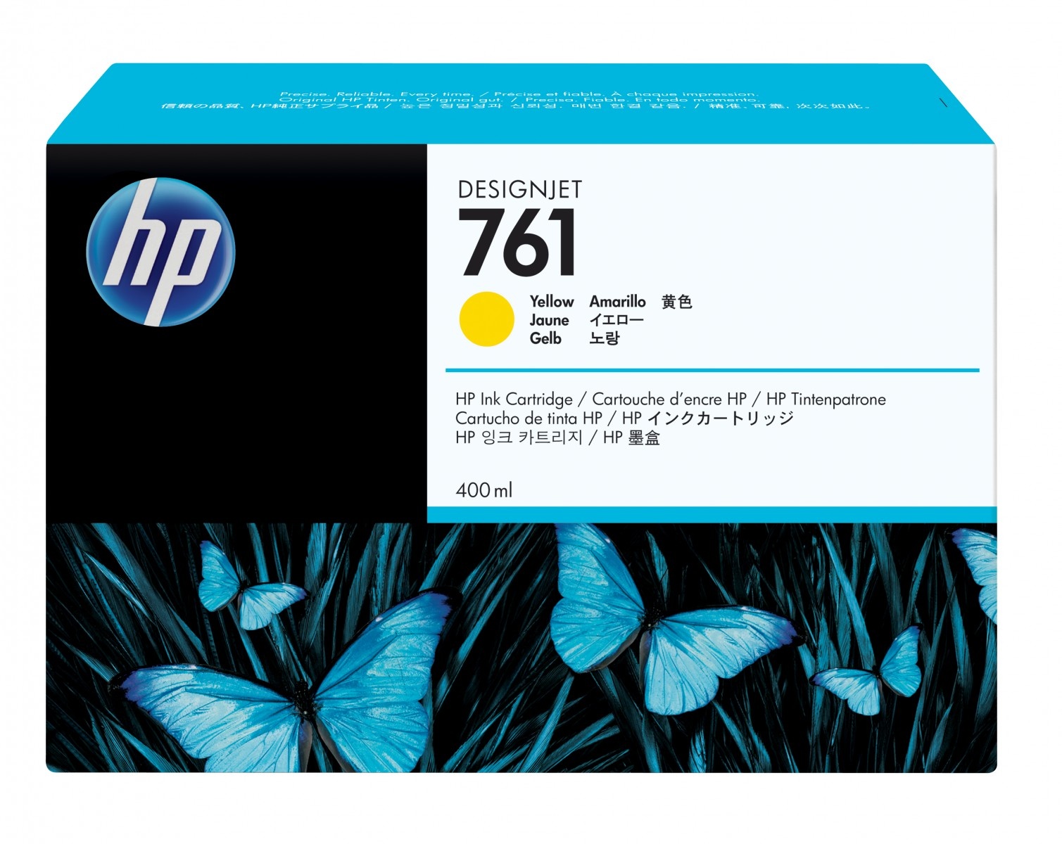 HP HP Cartuccia inchiostro giallo DesignJet 761, 400 ml - STAMPANTI E SCANNER | TecnoCARE.net Sabaudia, Latina, Terracina, San Felice Circeo e Pontinia