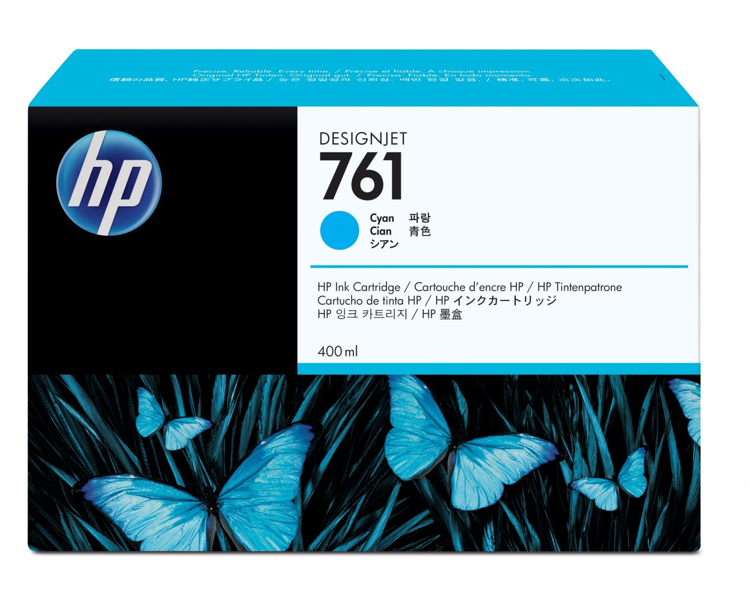 HP HP Cartuccia inchiostro ciano DesignJet 761, 400 ml - STAMPANTI E SCANNER | TecnoCARE.net Sabaudia, Latina, Terracina, San Felice Circeo e Pontinia