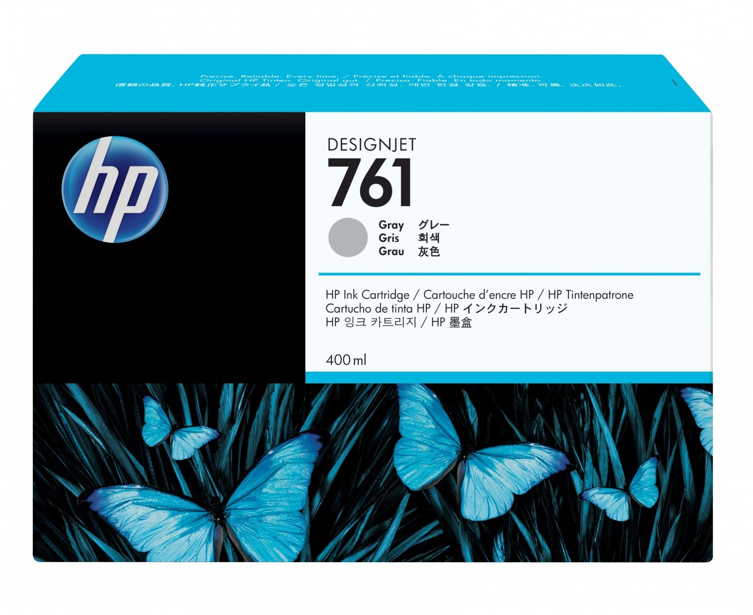 HP HP Cartuccia inchiostro grigio DesignJet 761, 400 ml - STAMPANTI E SCANNER | TecnoCARE.net Sabaudia, Latina, Terracina, San Felice Circeo e Pontinia