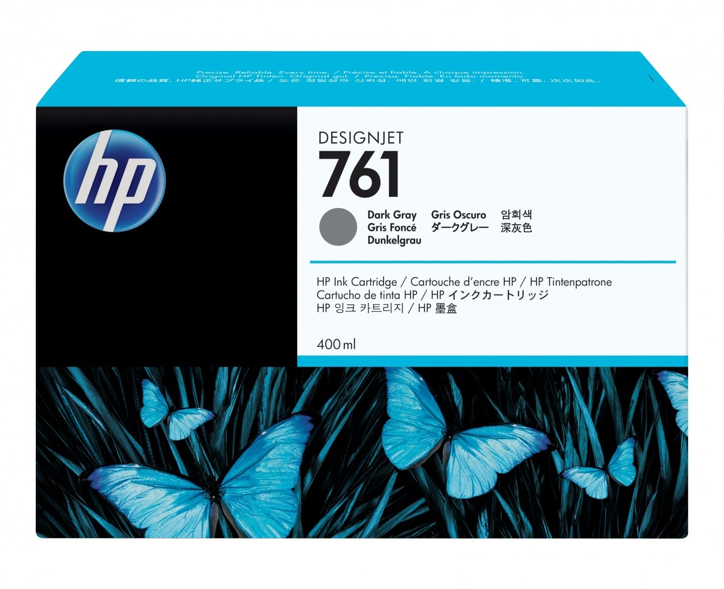 HP HP Cartuccia inchiostro grigio scuro DesignJet 761, 400 ml - STAMPANTI E SCANNER | TecnoCARE.net Sabaudia, Latina, Terracina, San Felice Circeo e Pontinia