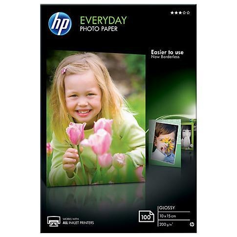 HP HP Confezione da 100 fogli carta fotografica lucida Everyday 10 x 15 cm - STAMPANTI E SCANNER | TecnoCARE.net Sabaudia, Latina, Terracina, San Felice Circeo e Pontinia