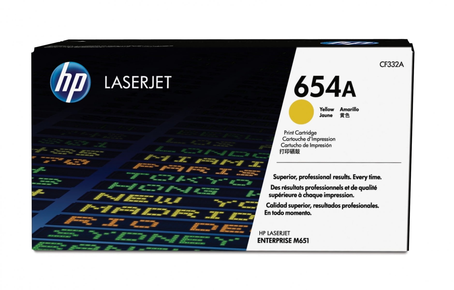 HP HP Cartuccia Toner originale giallo LaserJet 654A - STAMPANTI E SCANNER | TecnoCARE.net Sabaudia, Latina, Terracina, San Felice Circeo e Pontinia