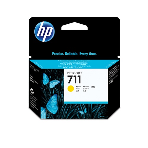 HP HP Cartuccia inchiostro giallo DesignJet 711, 29 ml - STAMPANTI E SCANNER | TecnoCARE.net Sabaudia, Latina, Terracina, San Felice Circeo e Pontinia