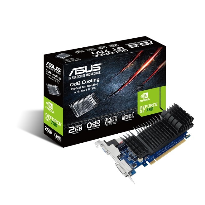 ASUS ASUS GT730-SL-2GD5-BRK GeForce GT 730 2GB GDDR5 64 Bit HDMI DVI - COMPONENTI | TecnoCARE.net Sabaudia, Latina, Terracina, San Felice Circeo e Pontinia