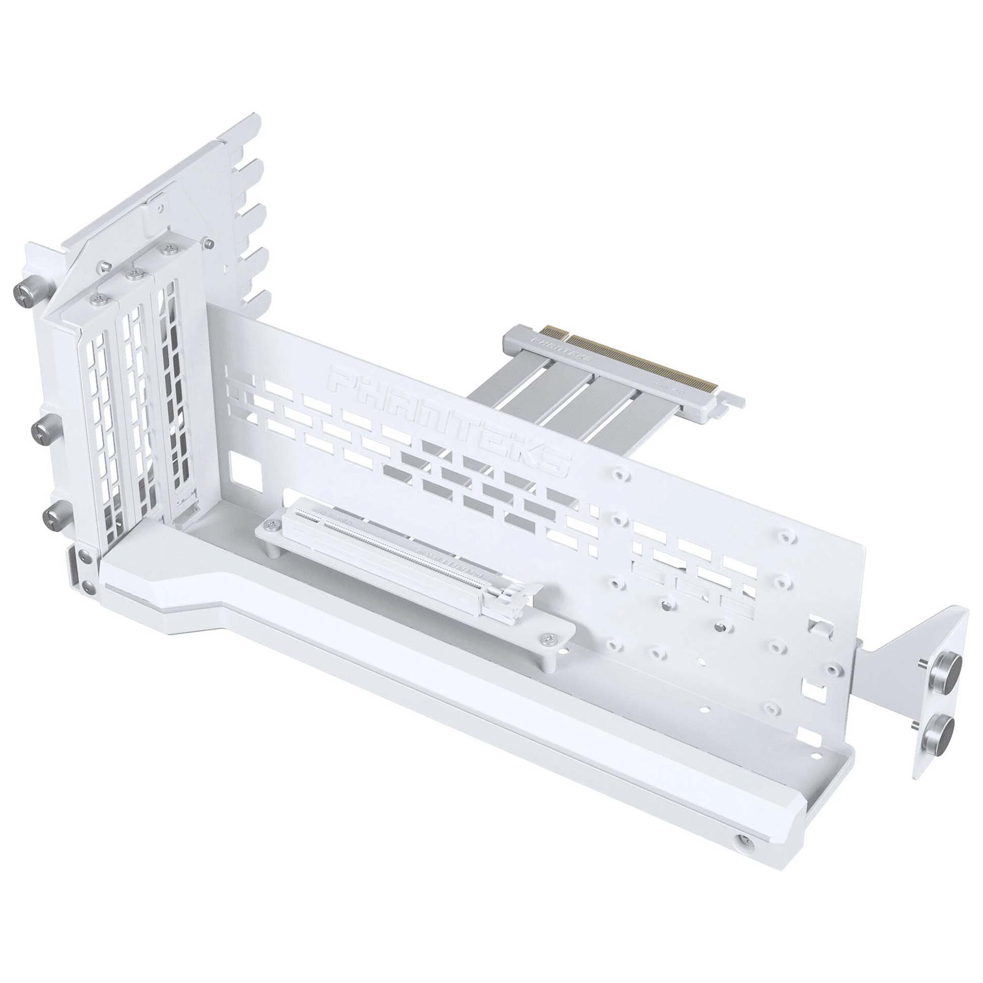 PHANTEKS Phanteks Staffa GPU Verticale Premium + Cavo Riser PCIe 5.0 x16, DRGB - Bianco - CASE | TecnoCARE.net Sabaudia, Latina, Terracina, San Felice Circeo e Pontinia