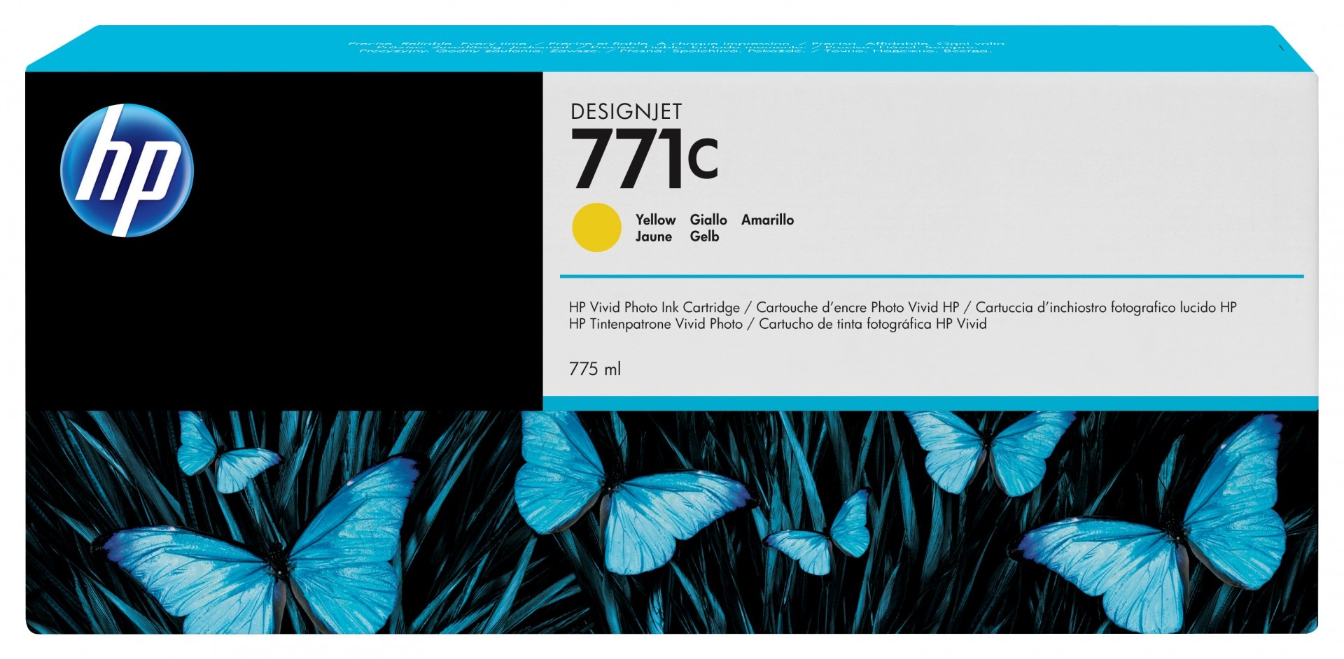 HP HP Cartuccia inchiostro giallo DesignJet 771C, 775 ml - STAMPANTI E SCANNER | TecnoCARE.net Sabaudia, Latina, Terracina, San Felice Circeo e Pontinia