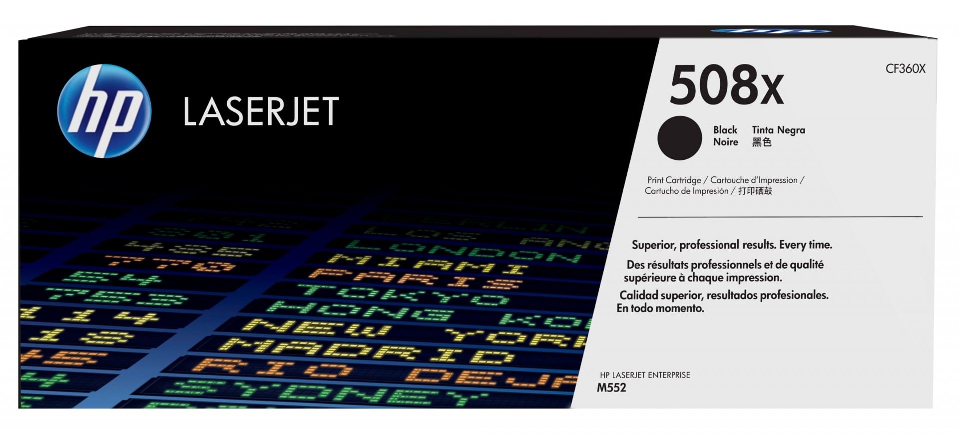 HP HP Cartuccia Toner originale nero ad alta capacità LaserJet 508X - STAMPANTI E SCANNER | TecnoCARE.net Sabaudia, Latina, Terracina, San Felice Circeo e Pontinia