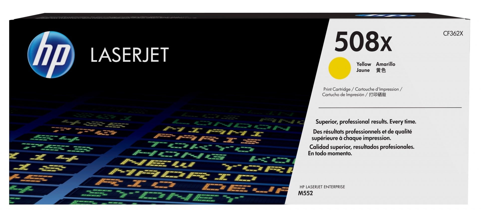 HP HP Cartuccia Toner giallo originale ad alta capacità LaserJet 508X - STAMPANTI E SCANNER | TecnoCARE.net Sabaudia, Latina, Terracina, San Felice Circeo e Pontinia